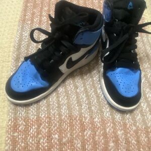 Jordan Boys Sneakers -1 Retro University Basketball Blue/Blk Sneakers